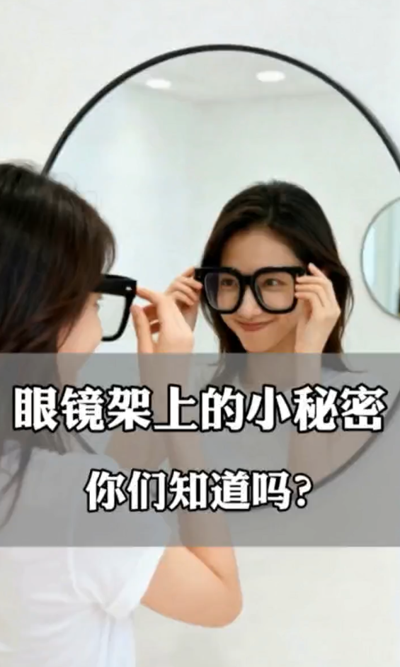 镜架上的小秘密